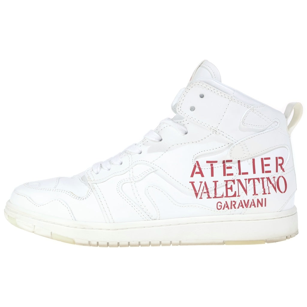 VALENTINO(ヴァレンティノ) ATELIER SHOES レザーハイカットスニーカー ホワイト LSWE73