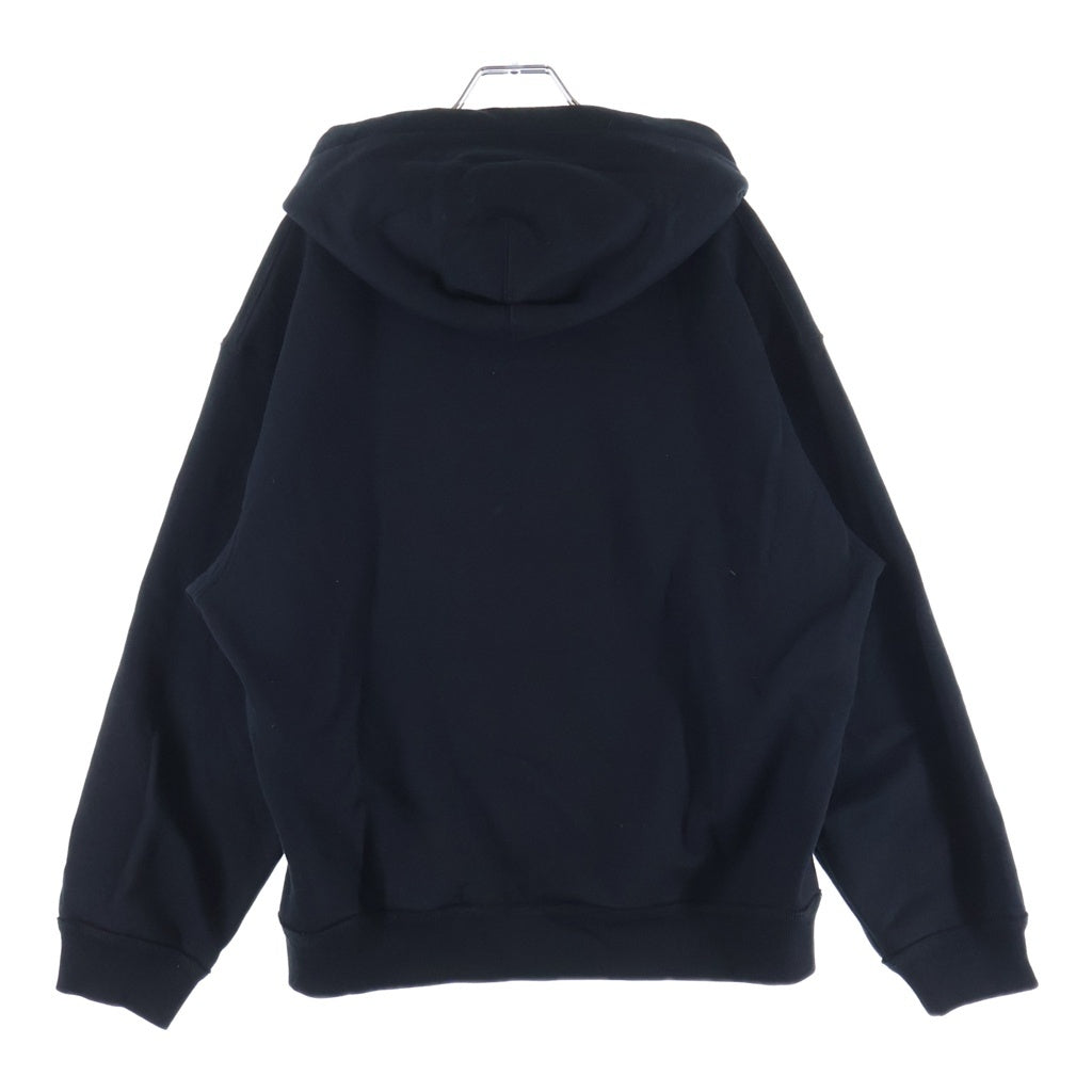 VALENTINO(ヴァレンティノ) フロントロゴプリント プルオーバースウェット フーディー ブラック VV3MF15P735