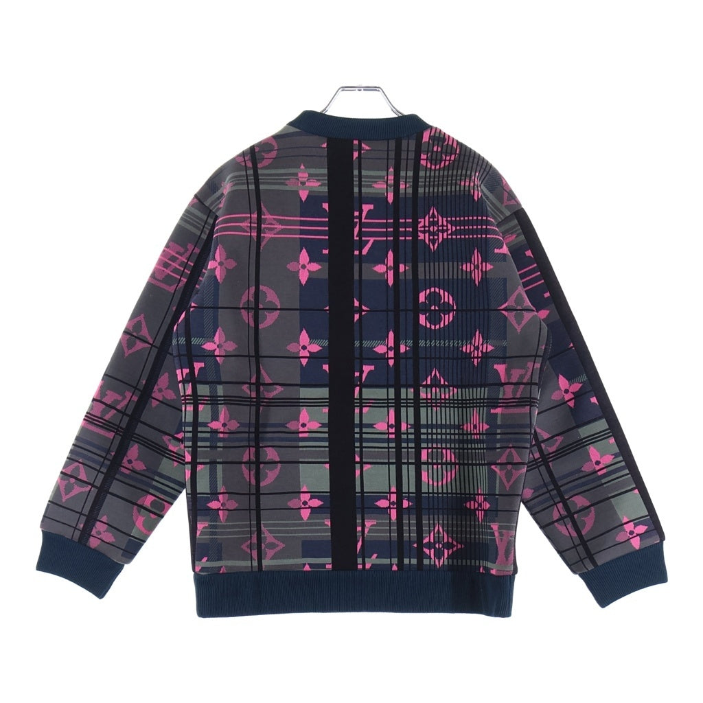 LOUIS VUITTON(ルイヴィトン) モノグラムジャガードクルーネック長袖スウェットトレーナー マルチカラー HKY75WZRW