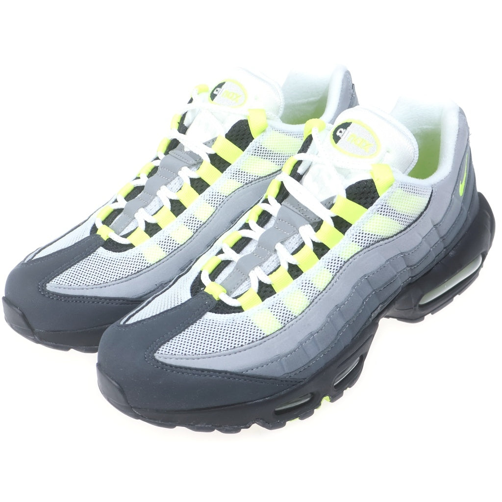 NIKE(ナイキ) Air Max 95 OG Neon Yellow ナイキ エアマックス95 OG ネオンイエロー/イエローグラデ ミッドカットスニーカー US8.5/26.5cm グレー/イエロー CT1689 001