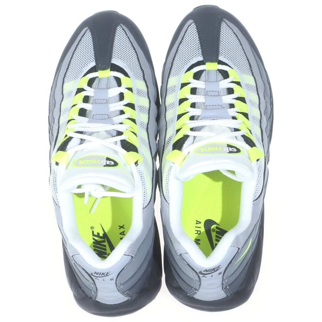 NIKE(ナイキ) Air Max 95 OG Neon Yellow ナイキ エアマックス95 OG ネオンイエロー/イエローグラデ ミッドカットスニーカー US8.5/26.5cm グレー/イエロー CT1689 001