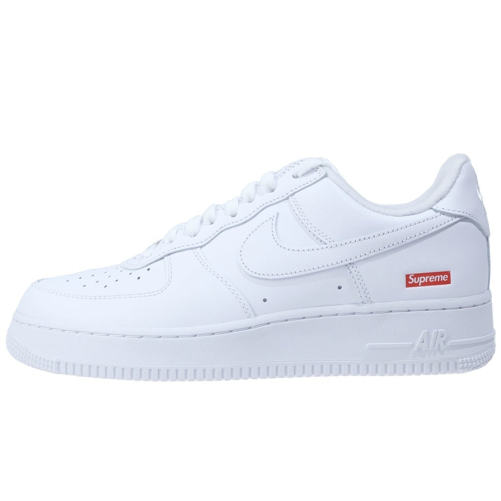 NIKE(ナイキ) ×SUPREME Air Force 1 Low White シュプリーム エアフォース1 ローカットスニーカー US9/27cm ホワイト CU9225 100