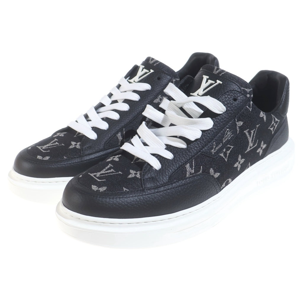 LOUIS VUITTON(ルイヴィトン) BEVERLY HILLS SNEAKER ビバリーヒルズ モノグラム レザーローカットスニーカー 1ACQL6 ブラック