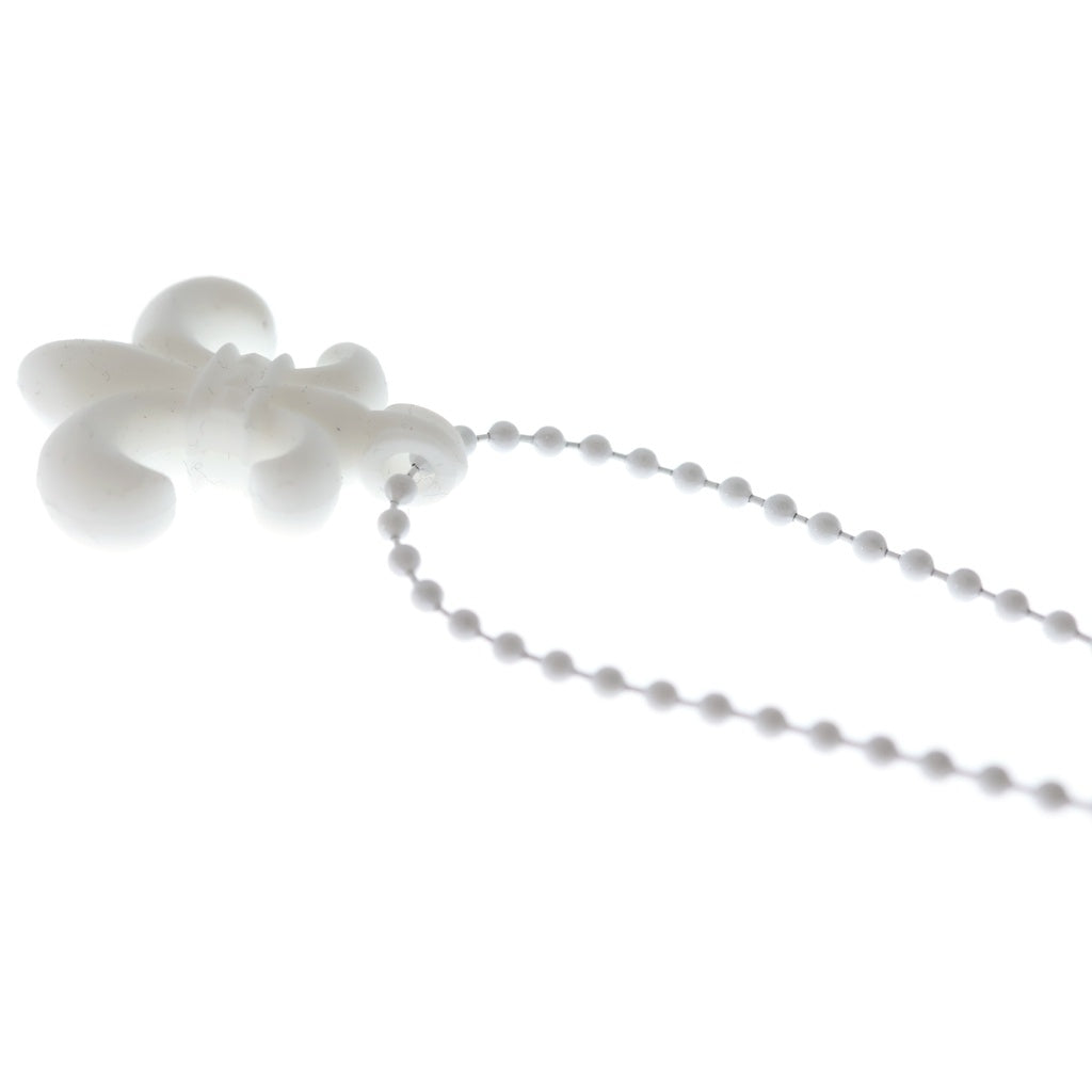 CHROME HEARTS(クロムハーツ) RUBBER BS FLUER ラバーフレア シリコンネックレス ホワイト