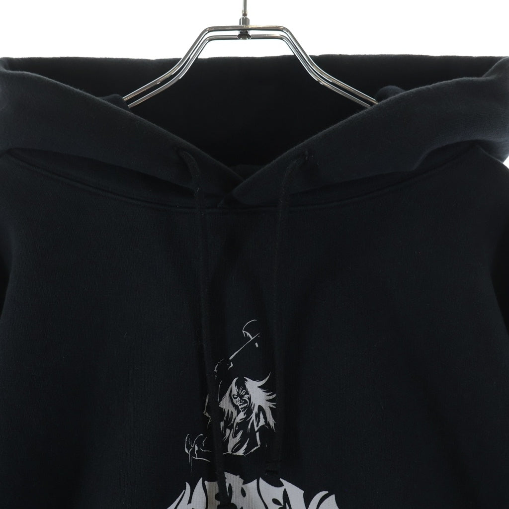 VETEMENTS(ヴェトモン) 20AW WORLD TOUR OVERSIZED LOGO HOODIE UAH21TR693 ワールドツアー オーバーサイズ コットンプルオーバーパーカー フーディ ブラック