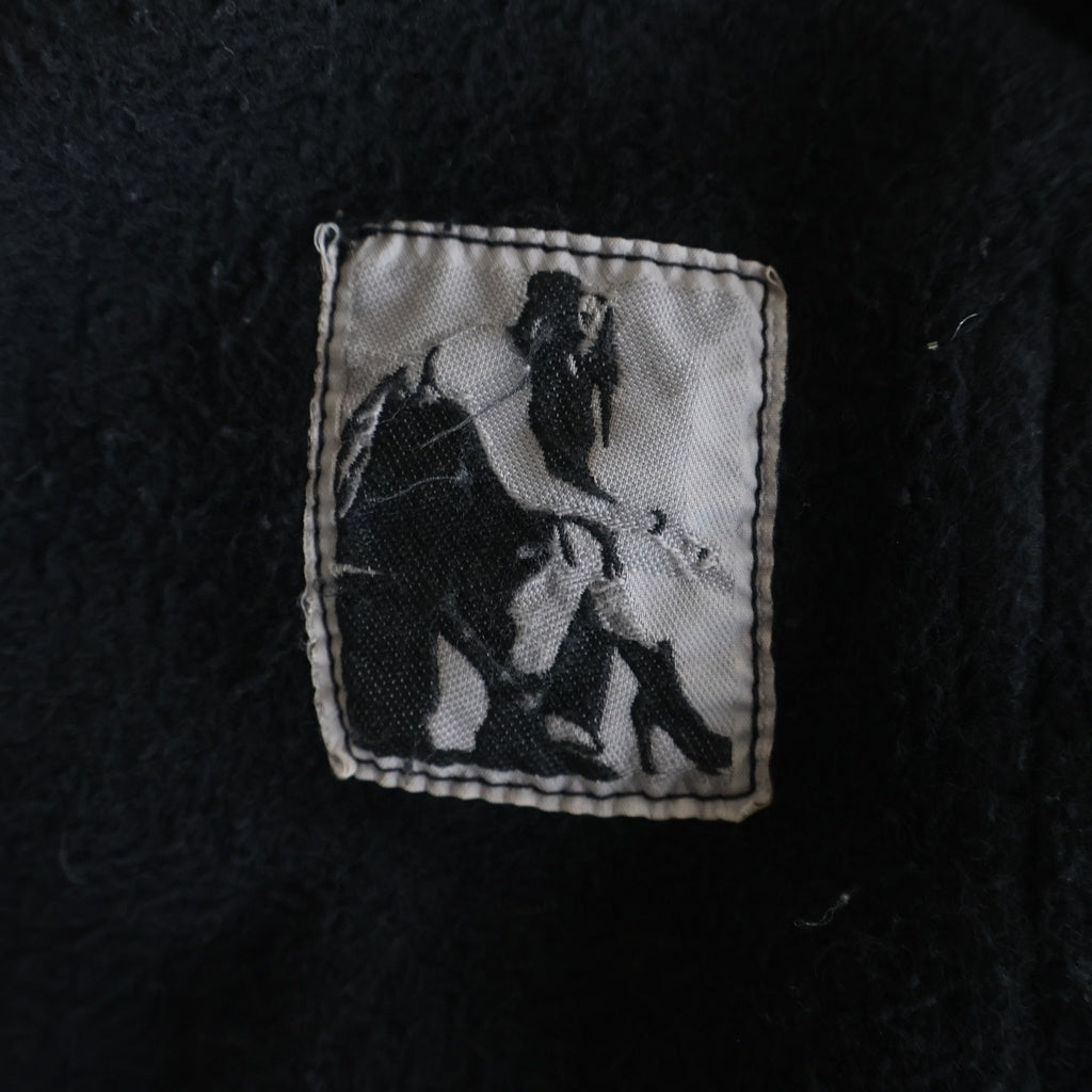 DRKSHDW(ダークシャドウ) Jumbo Gimp Zip Hoody ジャンボ ギンプ ブリーチ加工 ジップアップパーカー フーディ ブラック DU02D2283-FSUN