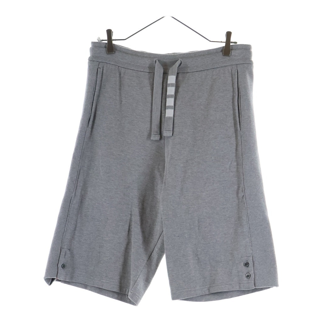 THOM BROWNE(トムブラウン) サイドベントハーフスウェットパンツ ショーツ グレー MJQ093A-03034055