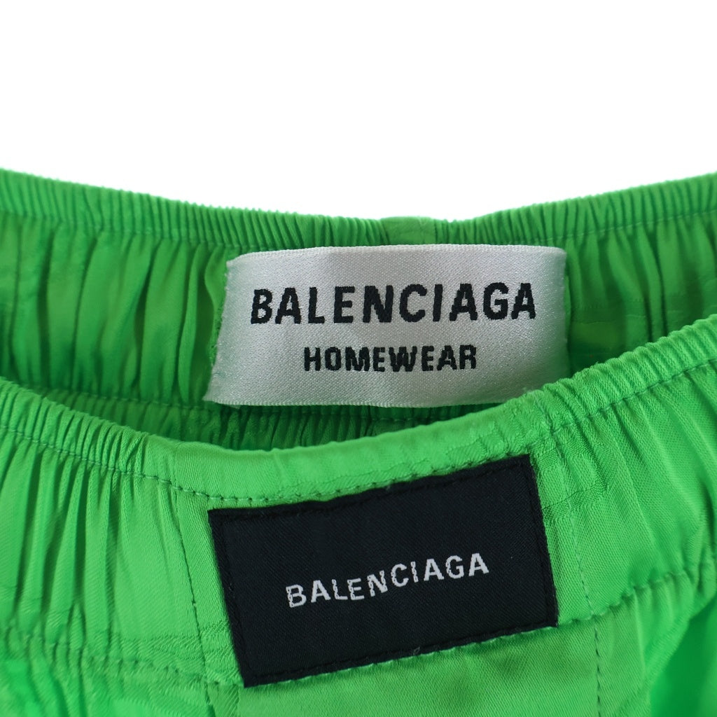 BALENCIAGA(バレンシアガ) 22SS BB Monogram Pyjama Pants BBモノグラム パジャマパンツ グリーン 659026 TMO68