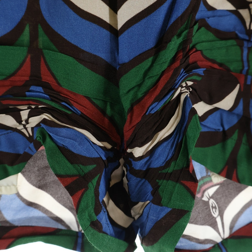 GUCCI(グッチ) adidas Trefoil Print Shorts Brown/Green アディダス トレフォイル パンツ ショーツ ショートパンツ 総柄 ブラウン/グリーン 702439 ZAJOV
