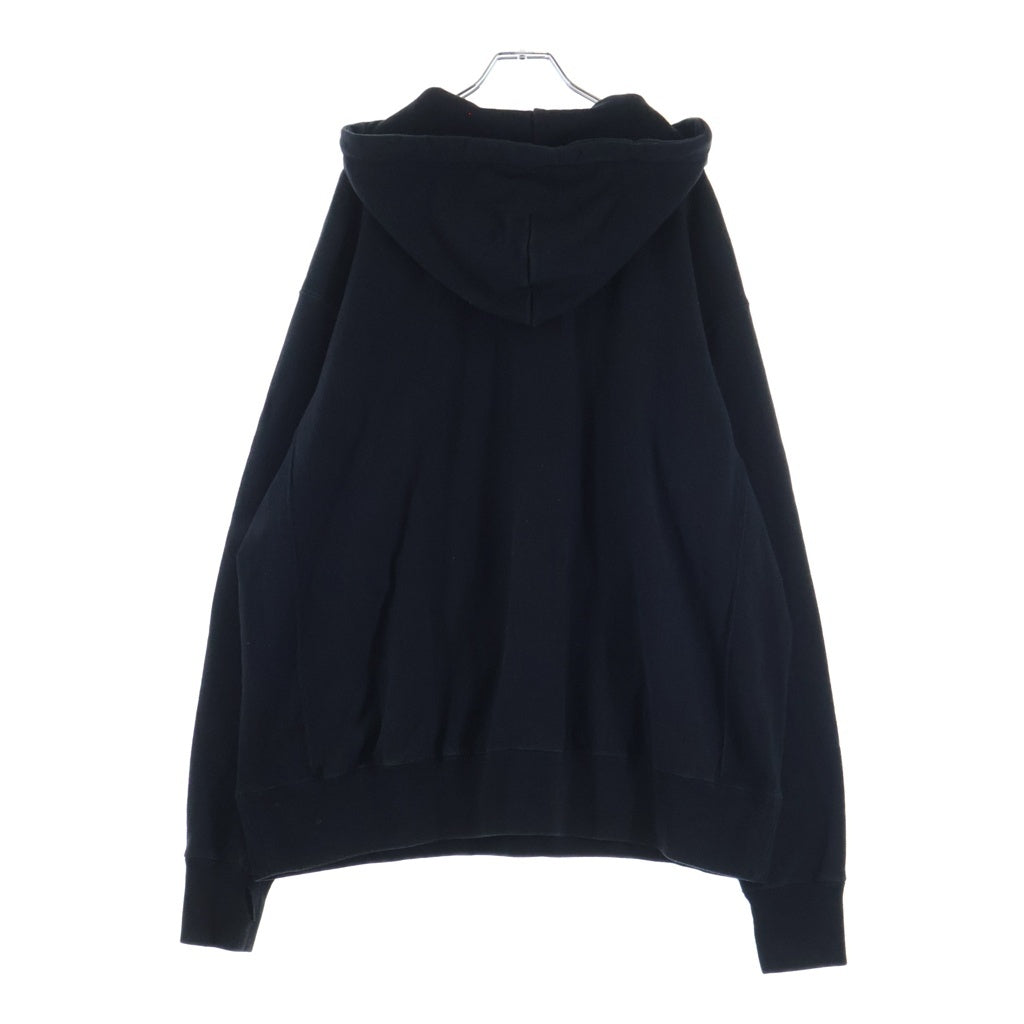 READY MADE(レディメイド) R MUTT HOODIE アールマット プルオーバースウェットパーカー フーディー ブラック RE-CO-BK-00-00-195