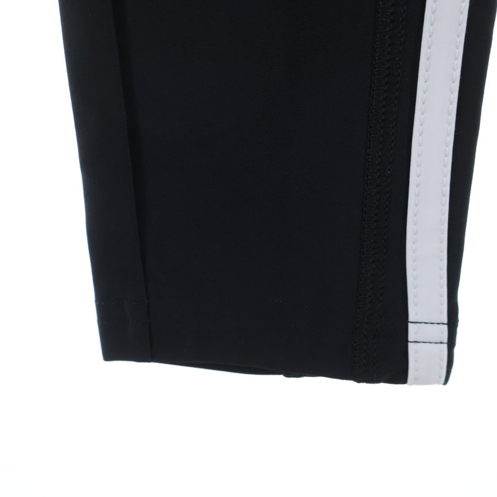 BALENCIAGA(バレンシアガ) 22SS ×ADIDAS STRETCH LEGGINGS 731612 アディダス ストレッチ ナイロン レギンス トラックパンツ ブラック レディース