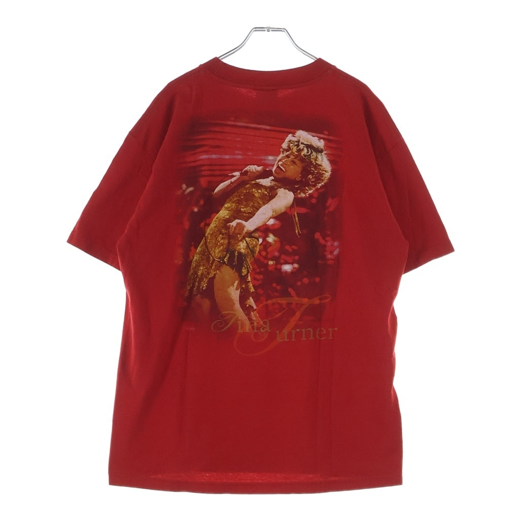 VINTAGE(ヴィンテージ) 00S Tina Turner Concert Merch T-shirt ティナターナー giantタグ 2000コピーライト コンサート マーチ 両面プリント クルーネック半袖Tシャツカットソー