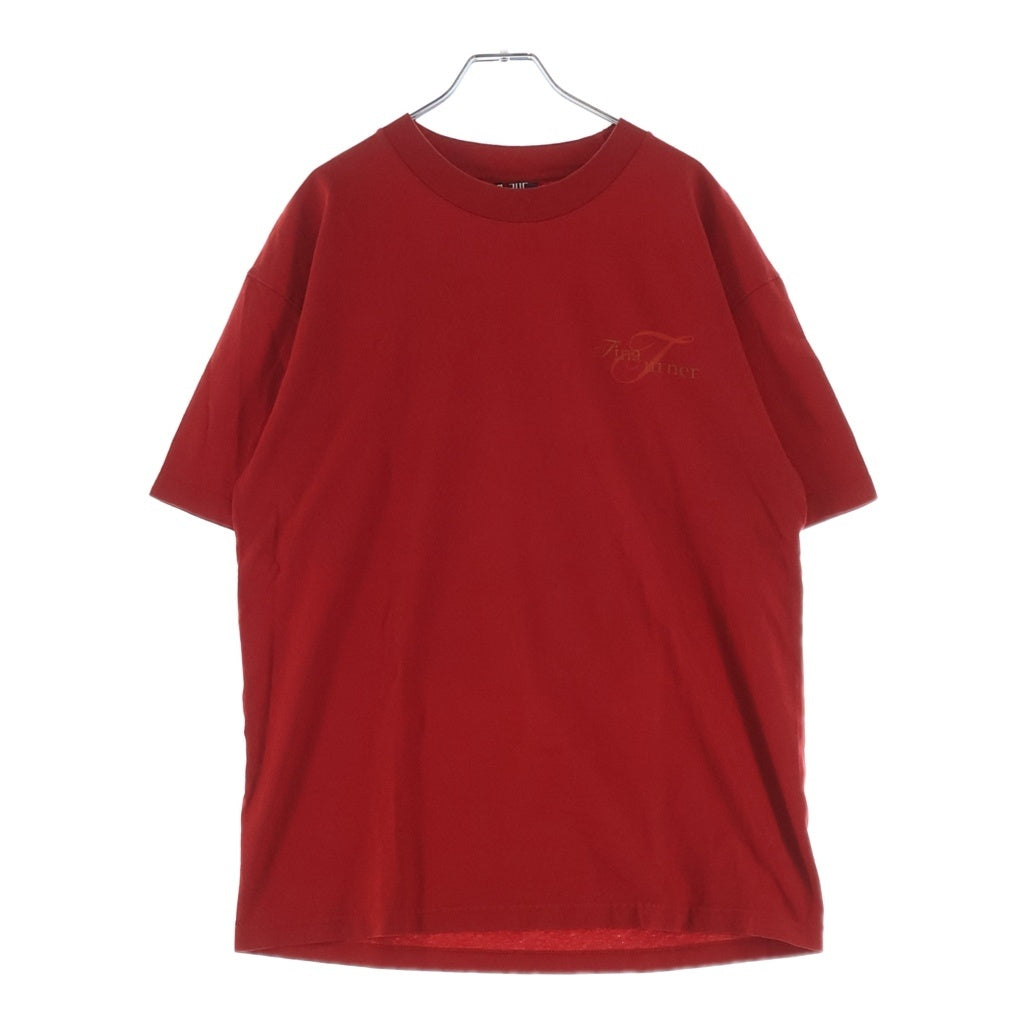 VINTAGE(ヴィンテージ) 00S Tina Turner Concert Merch T-shirt ティナターナー giantタグ 2000コピーライト コンサート マーチ 両面プリント クルーネック半袖Tシャツカットソー