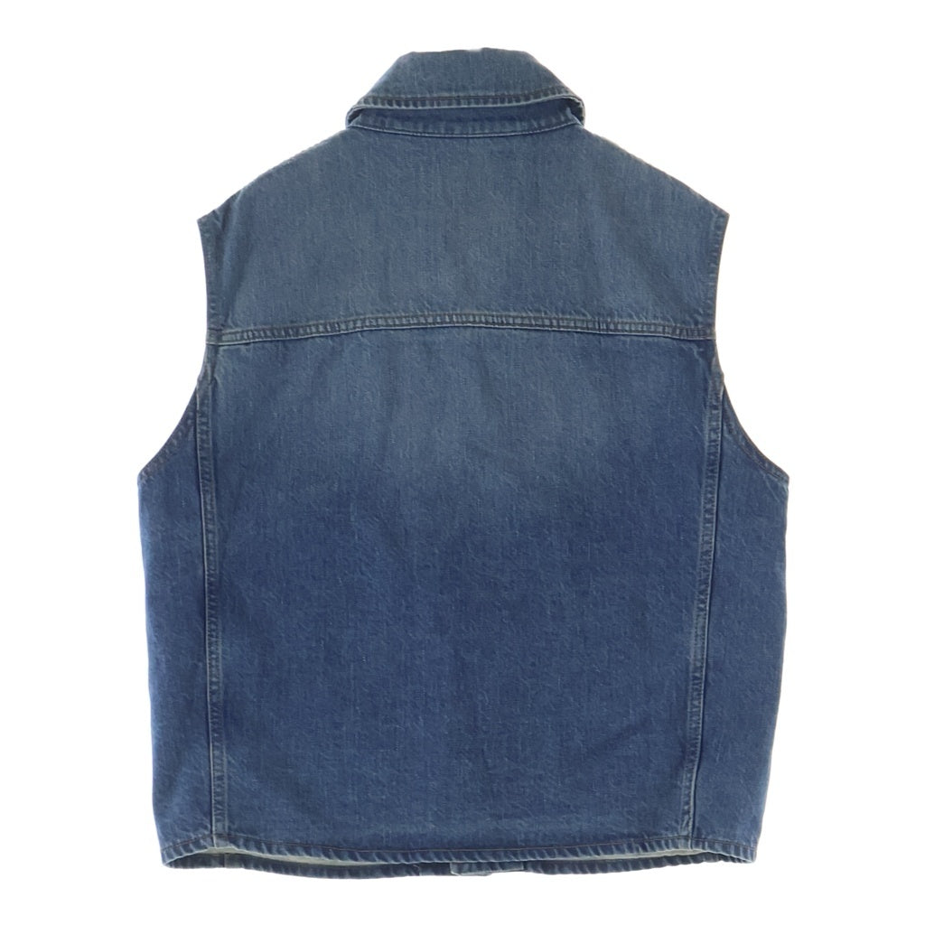 GIVENCHY(ジバンシィ) Denim Sleeveless Jacket BM01795Y9G デニム スリーブレス ジャケット ベスト インディゴ