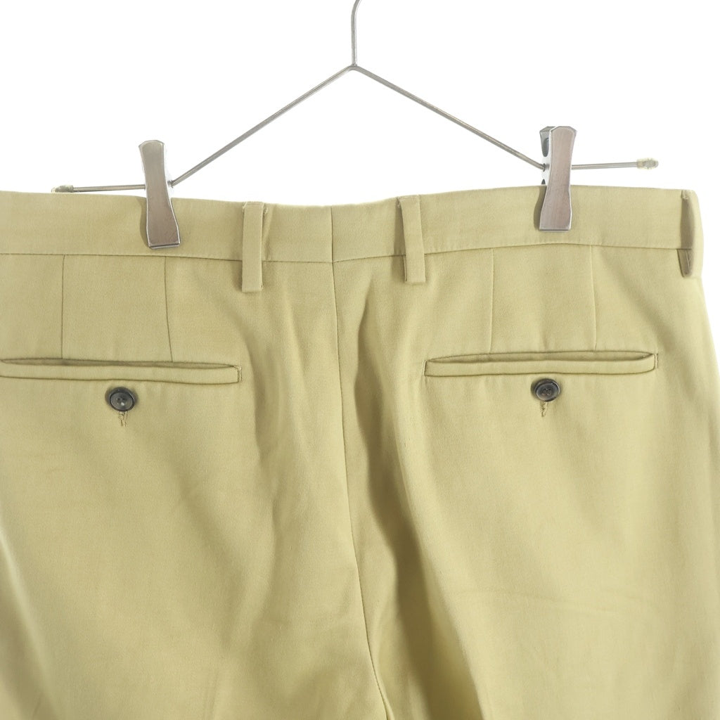 DRIES VAN NOTEN(ドリスヴァンノッテン) コットンストレートスラックスパンツ ベージュ 1157-343-1247