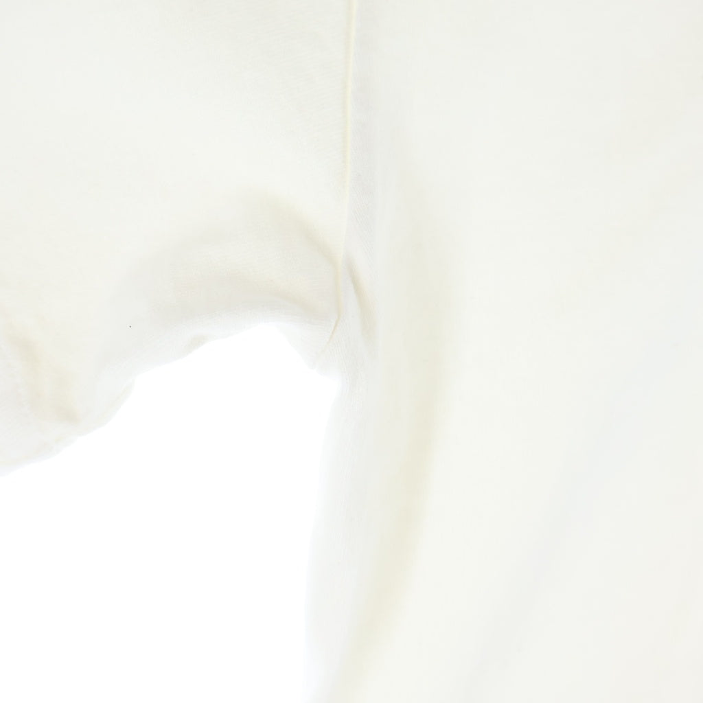 JIL SANDER(ジルサンダー) 24SS LOGO PRINT T-SHIRT J02GC0001 フロントロゴプリント クルーネック半袖Tシャツカットソー ホワイト