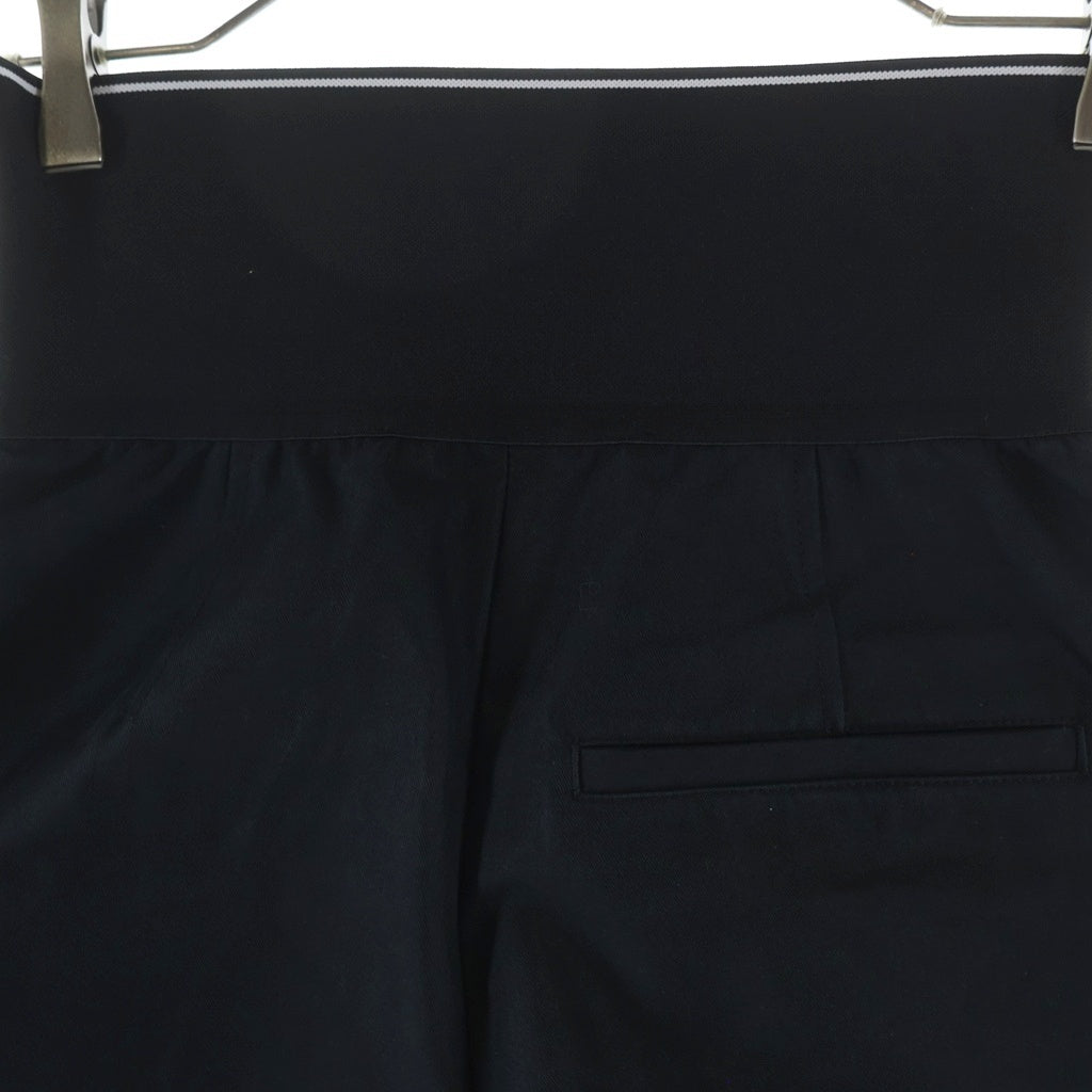 ALEXANDER WANG(アレキサンダーワン) Safari Shorts ウエストロゴ ショーツ ハーフパンツ ブラック レディース 1WC1224450