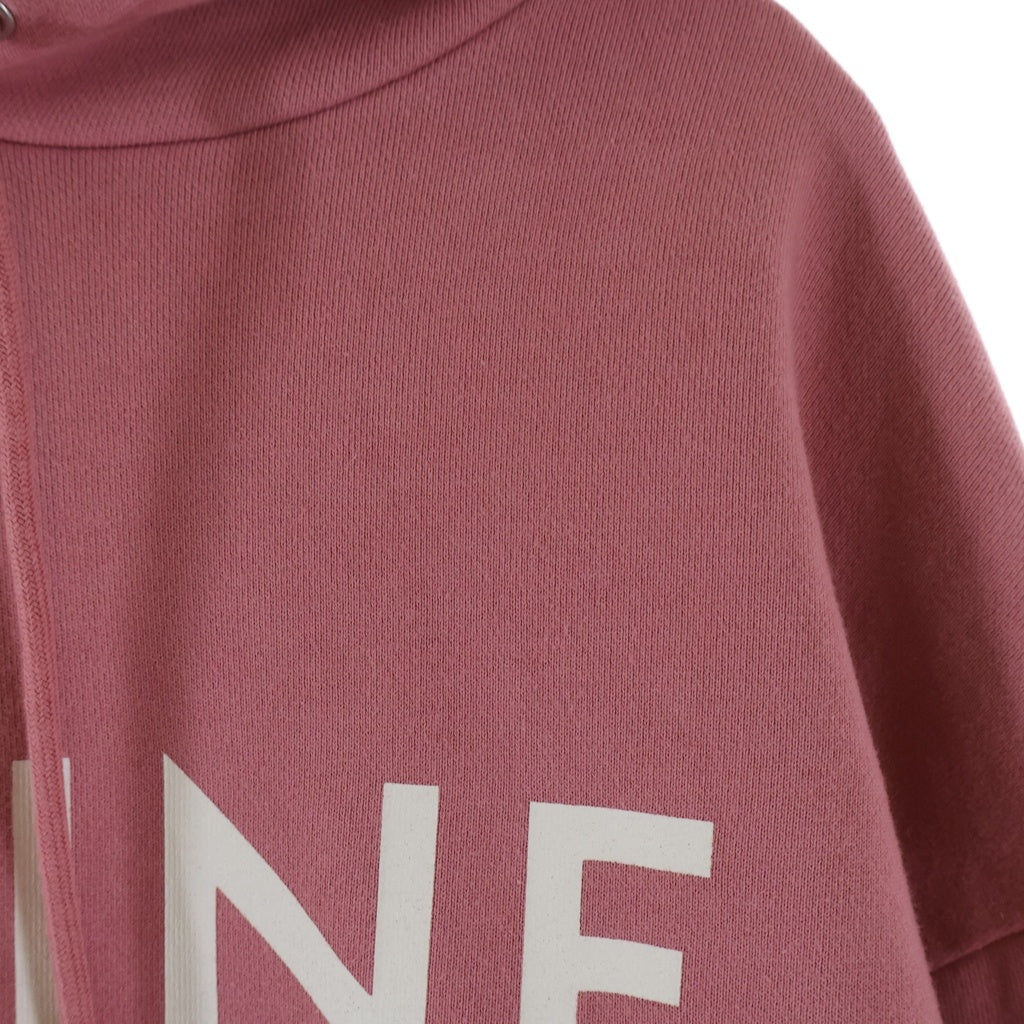 CELINE(セリーヌ) 22SS LOGO PRINT HOODIE 2Y369670Q フロントロゴプリント プルオーバーパーカー フーディ ピンク