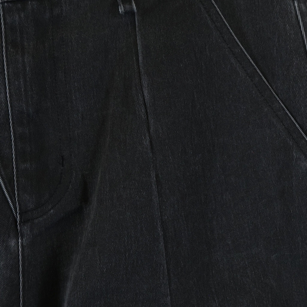 ADSB ANDERSSON BELL(アンダースンベル) 24AW ウォッシュド加工 ドローコード付き ナイロンフレアパンツ グレー