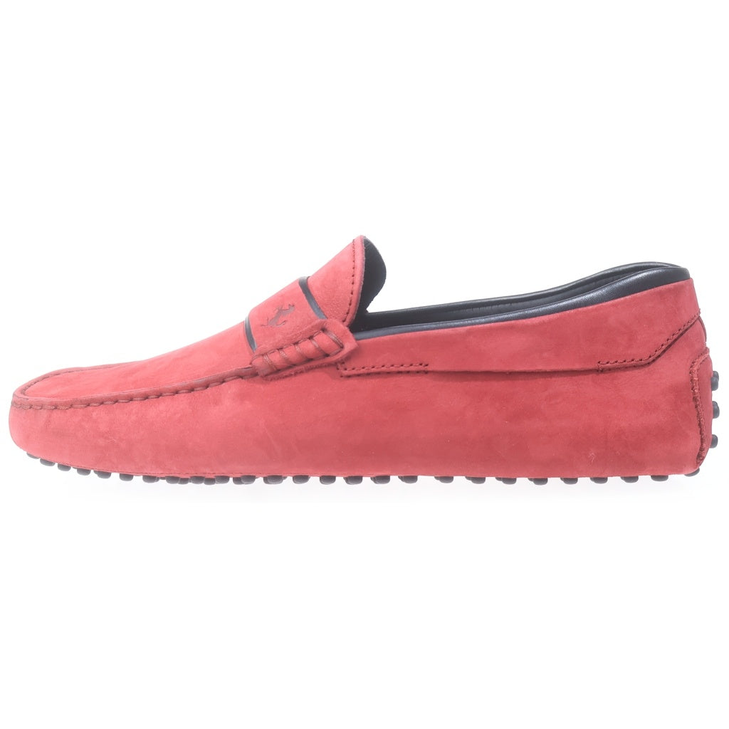 TOD'S(トッズ) ×FERRARI スエードレザー ドライビングシューズ レッド