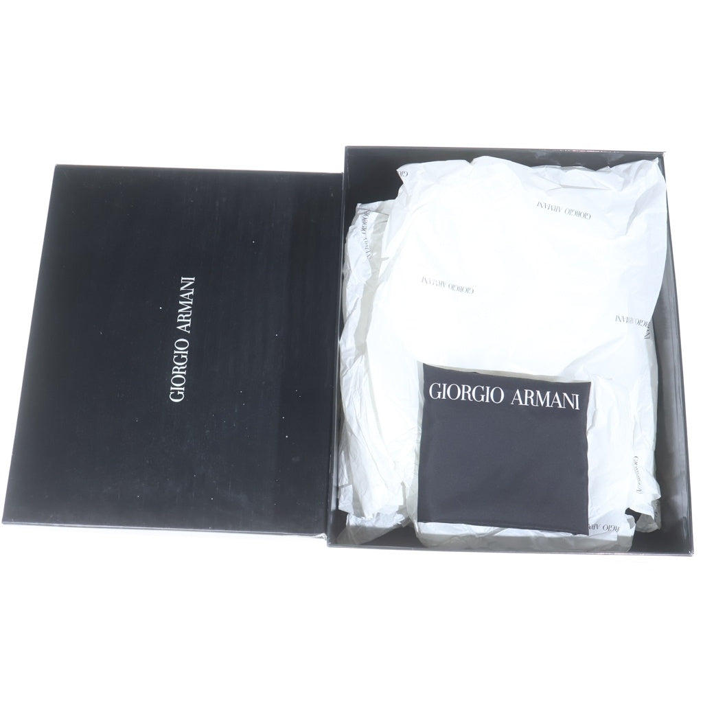 GIORGIO ARMANI(ジョルジオアルマーニ) サイドジップ ウールハイカットブーツ グレー X2M075