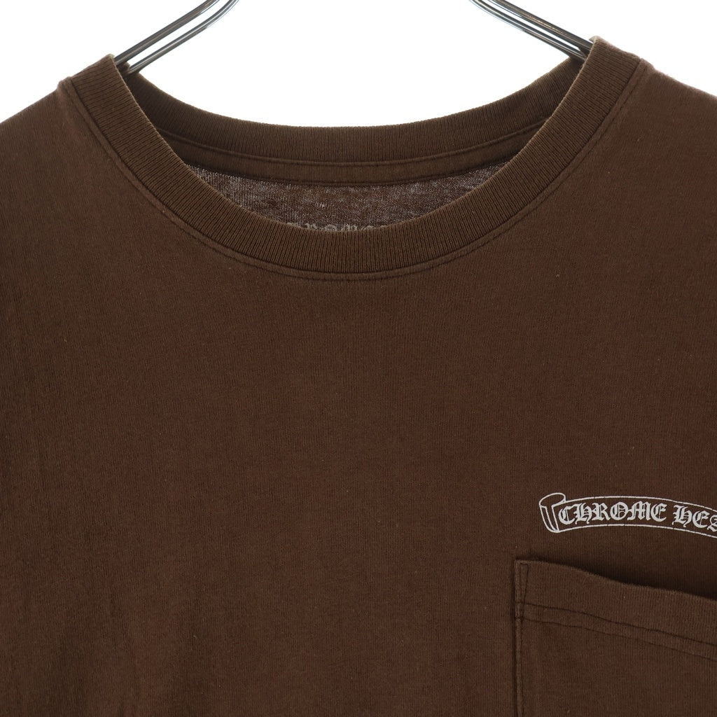 CHROME HEARTS(クロムハーツ) ×MATTY BOY PPO STRUCTURE TEE マッティボーイ プロ ストラクチャー クルーネック半袖Tシャツカットソー ブラウン