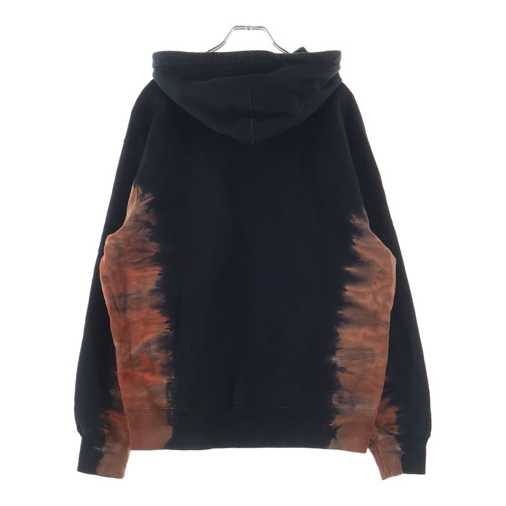 SUPREME(シュプリーム) 21AW Bleached Hooded Sweatshirt ブリーチド フーデッド プルオーバーパーカー フーディ ブラック
