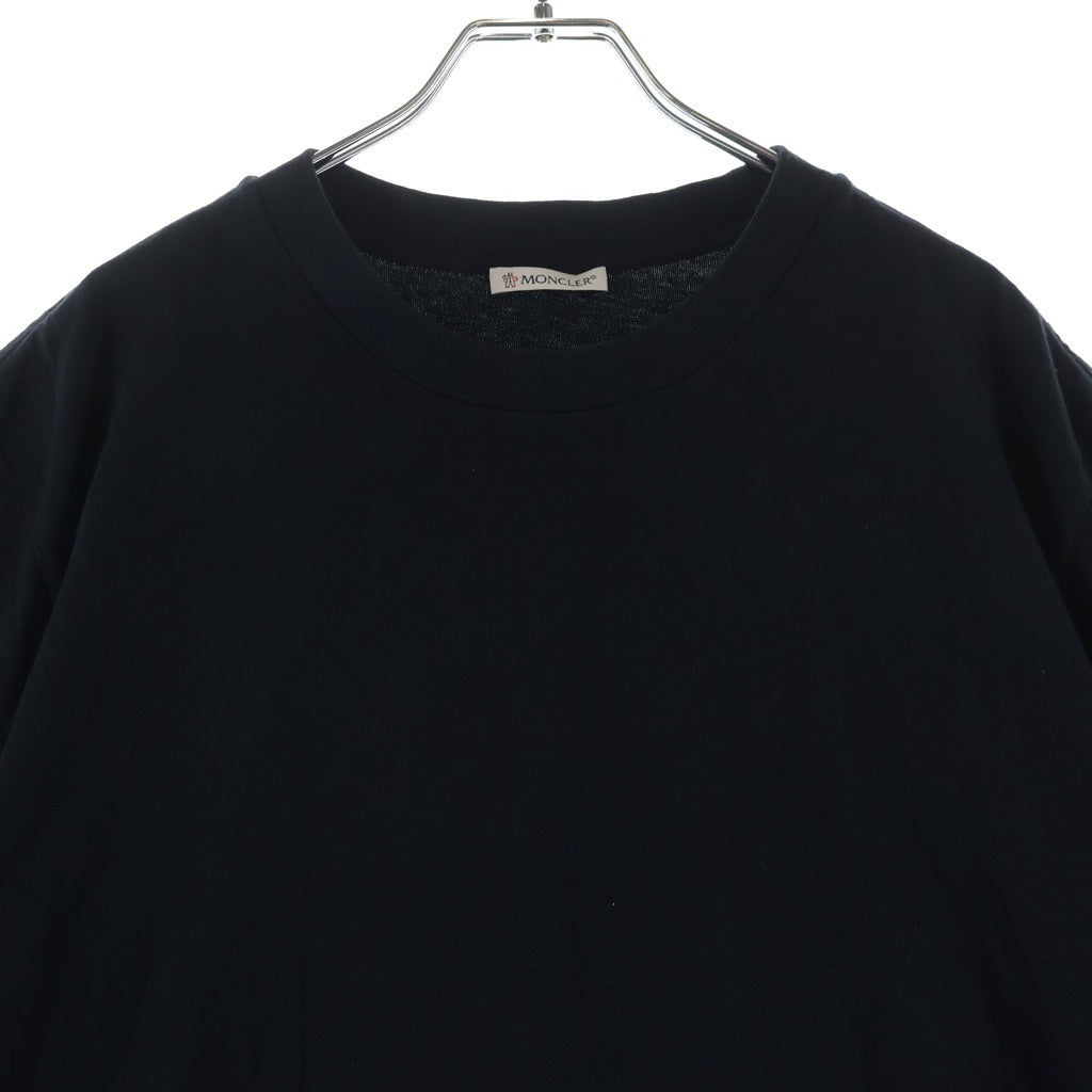MONCLER(モンクレール) MAGLIA T-SHIRTクルーネック半袖Tシャツカットソー ブラック F10918C72010