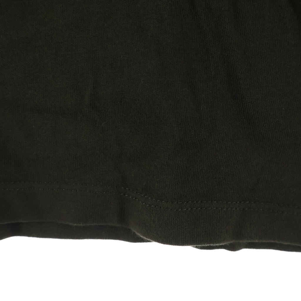 MONCLER(モンクレール) ビッグMロゴ クルーネック半袖Tシャツカットソー カーキ D20918036150