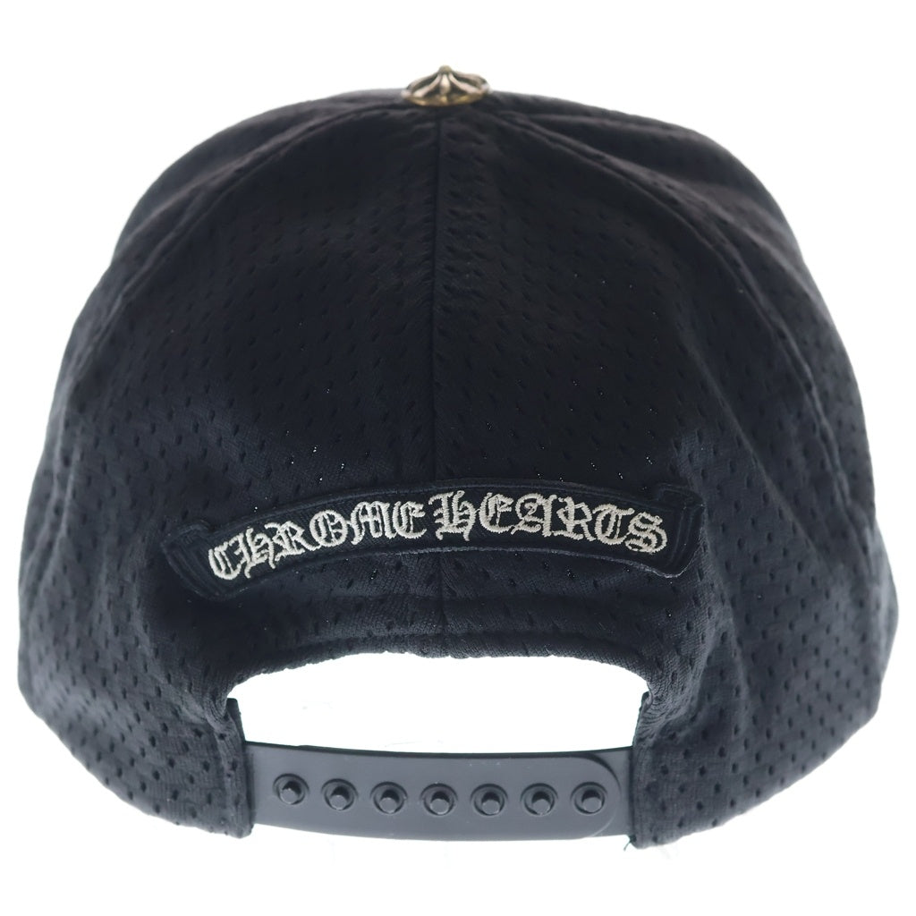 CHROME HEARTS(クロムハーツ) BASEBALL TRUCKER MESH CAP ベースボール トラッカー メッシュ キャップ 帽子 ブラック