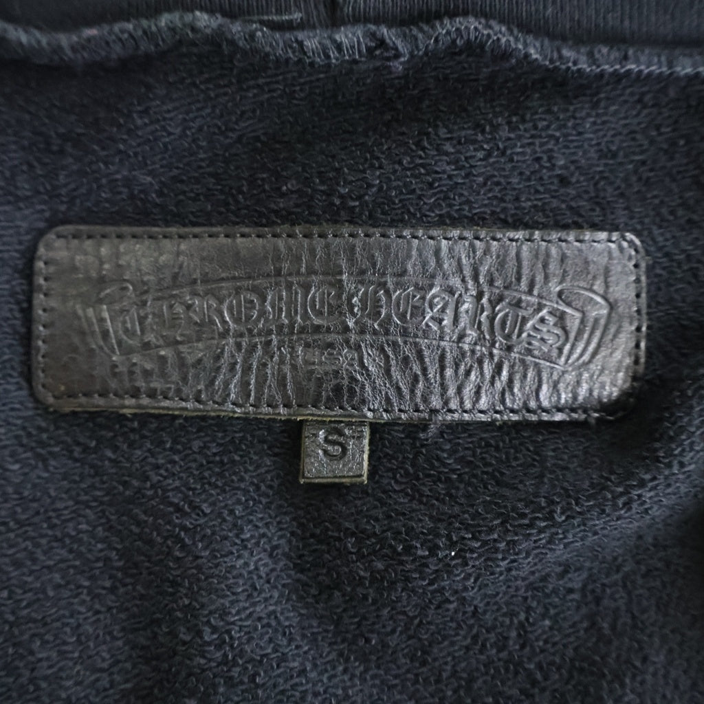CHROME HEARTS(クロムハーツ) ×ROLLING STONES SWTSHRT HD ZIP ローリングストーンズ 長袖ジップパーカー フーディ ブラック