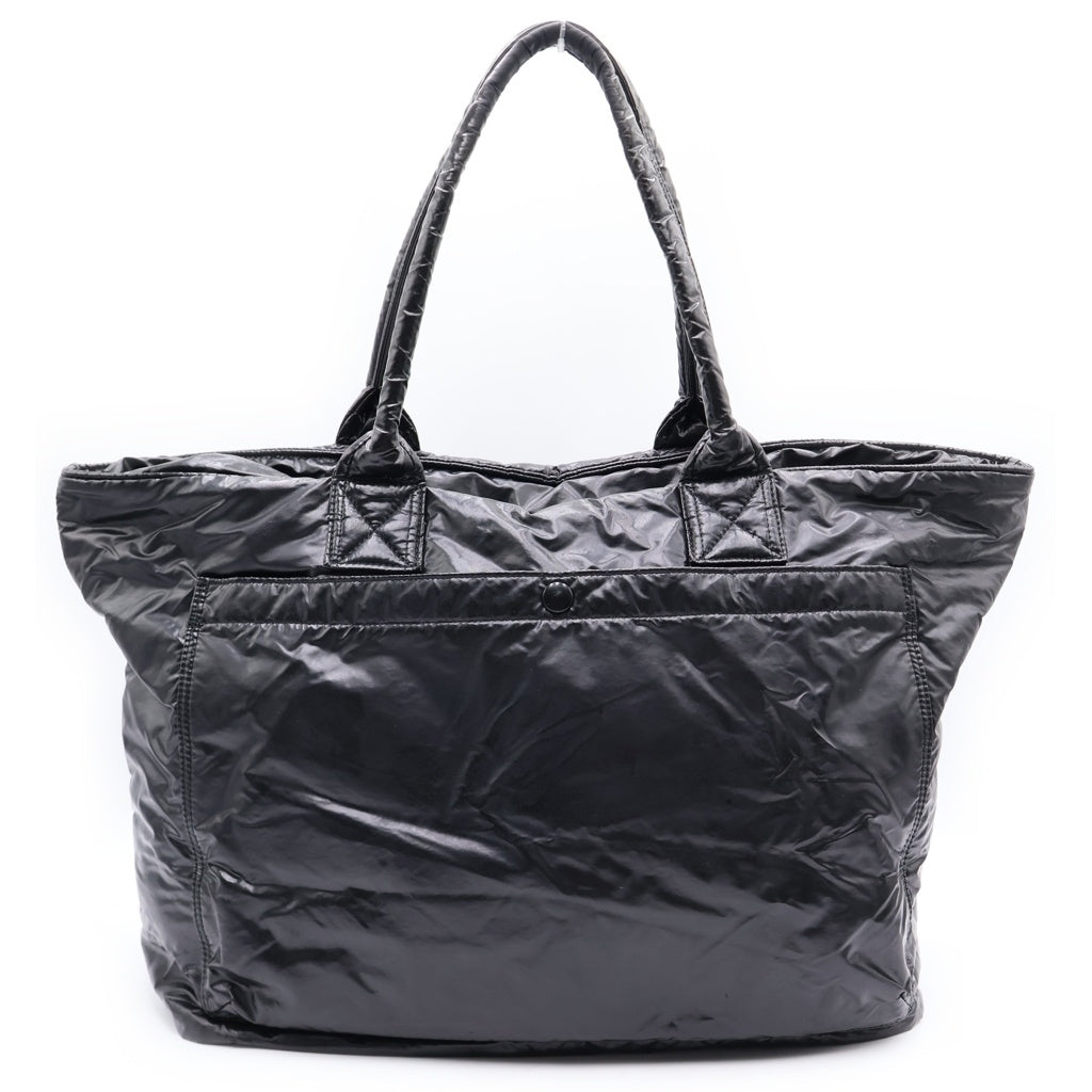 HEAD PORTER(ヘッド ポーター) ×FRAGMENT DESIGN ナイロンミディアムトートバッグ ブラック