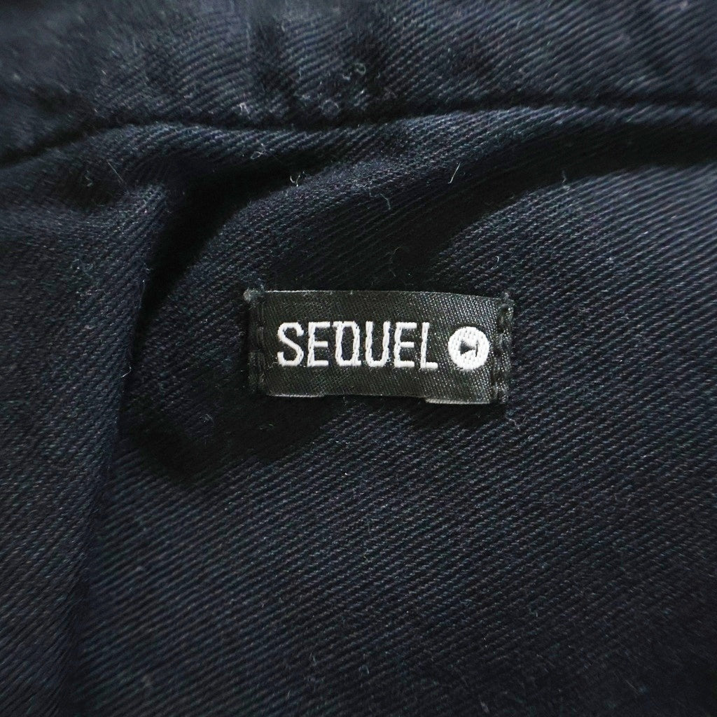 SEQUEL(シークエル) DAMEGE DENIM PANTS ダメージ加工 デニムパンツ インディゴ
