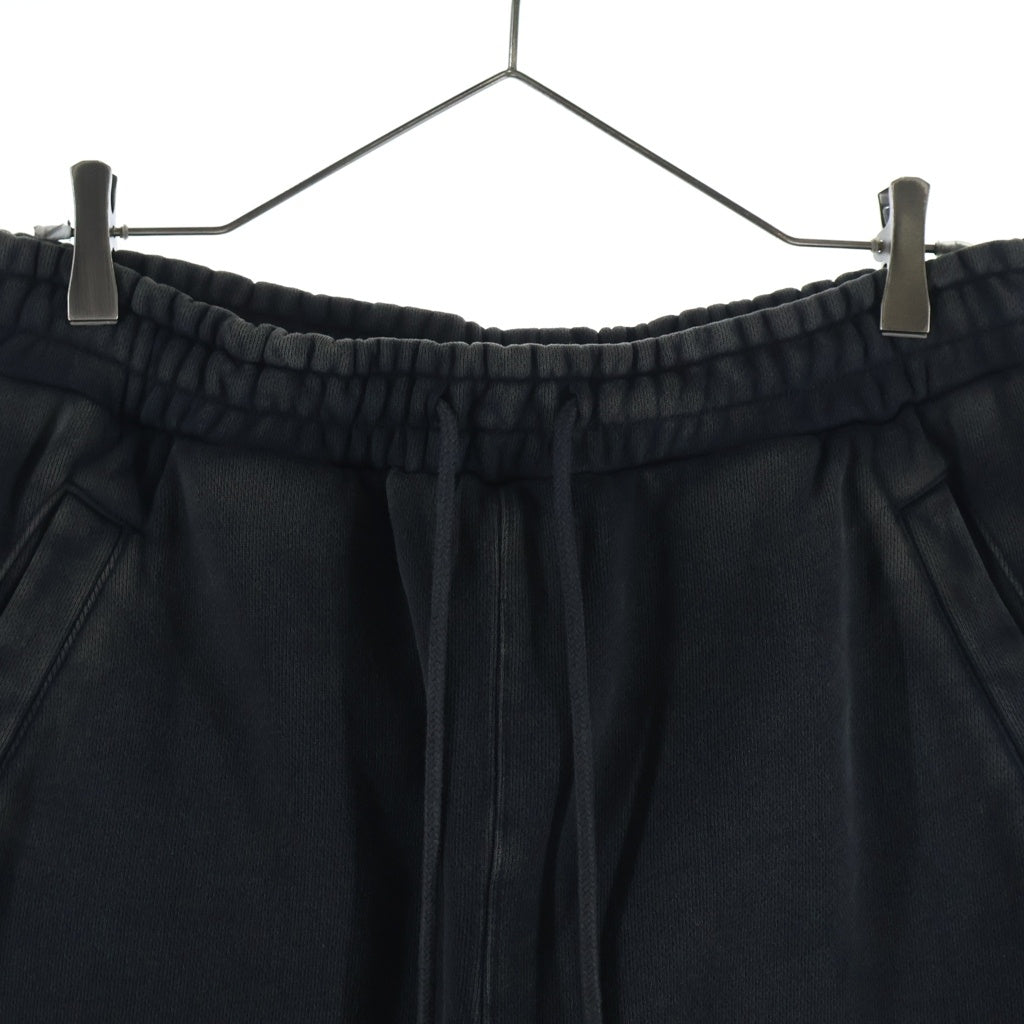 entire studios(エンタイア スタジオ) HEAVY DROP SHORT ヘビードロップ ショート ウォッシュド加工 ハーフパンツ ブラック ES2256WBS