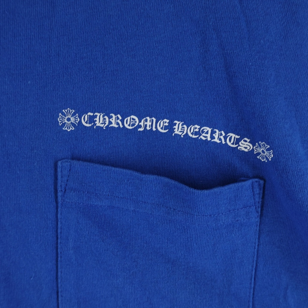 CHROME HEARTS(クロムハーツ) ×MATTY BOY PPO SPACE TEE マッティボーイ スペース 半袖Tシャツ カットソー ブルー