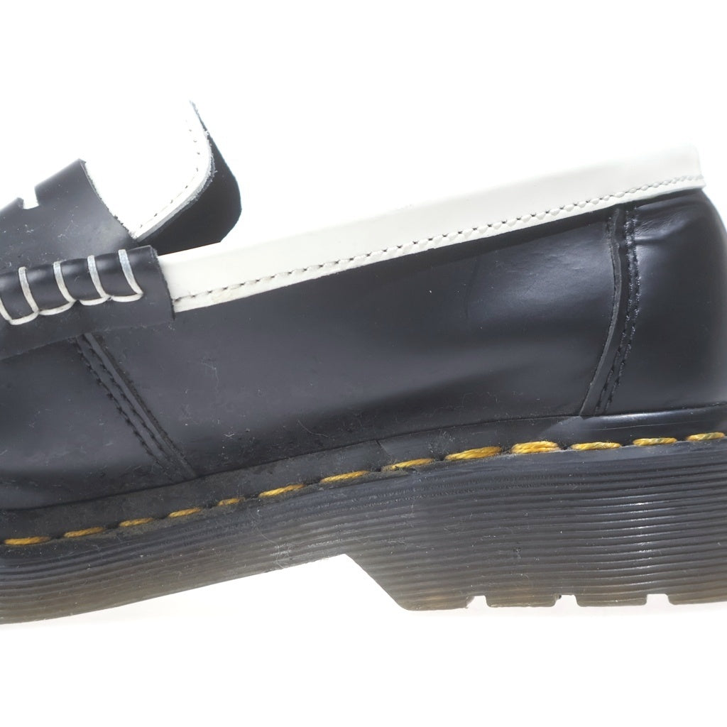 Dr.Martens(ドクターマーチン) PENTON ペントン レザーローファー ブラック/ホワイト