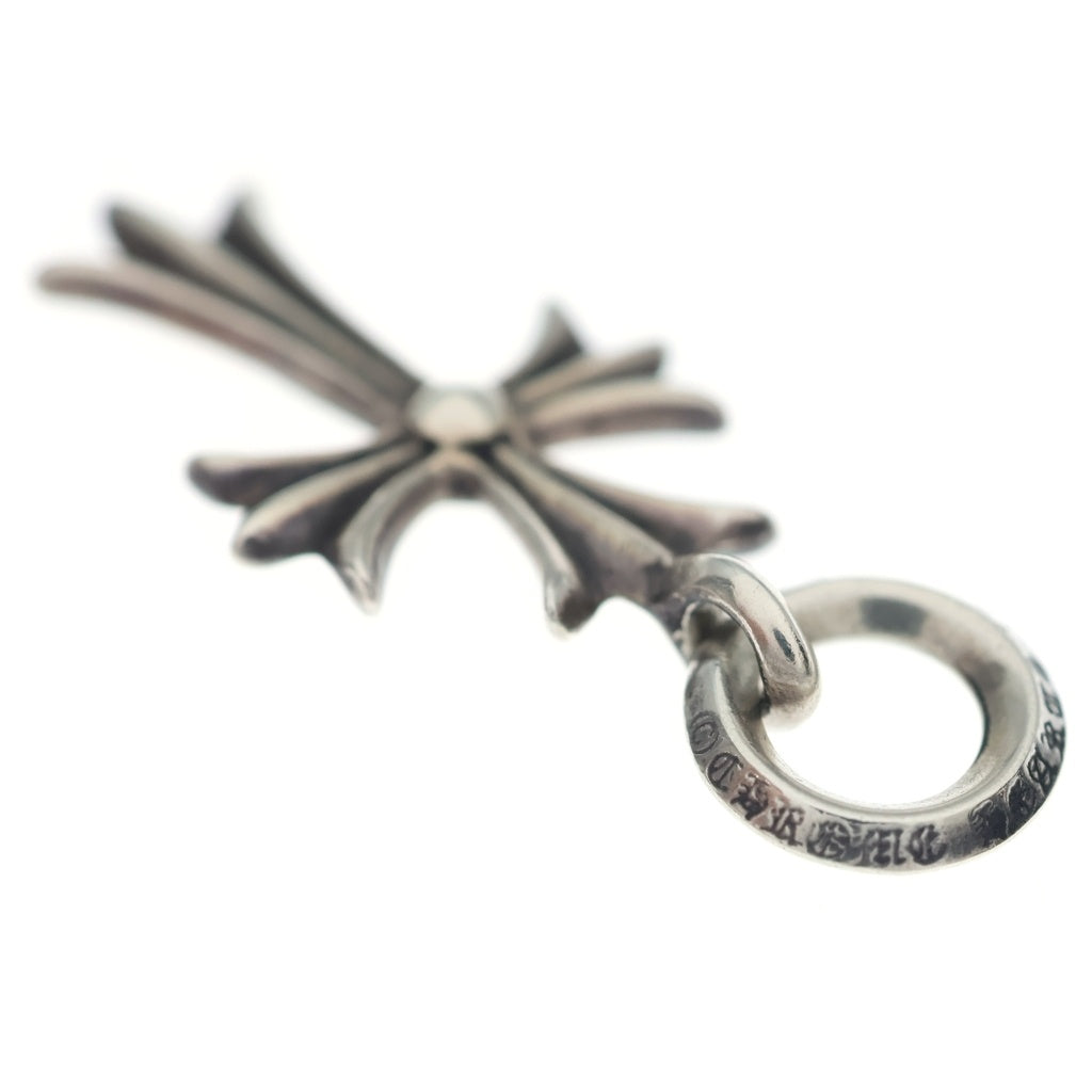 CHROME HEARTS(クロムハーツ) TINY CH CROSS タイニーCHクロス チャーム ネックレストップ シルバー BCA382