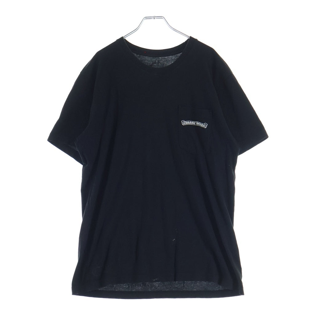 CHROME HEARTS(クロムハーツ) ARCH LOGO USA S/S TEE アーチロゴプリント クルーネック半袖Tシャツ カットソー ブラック
