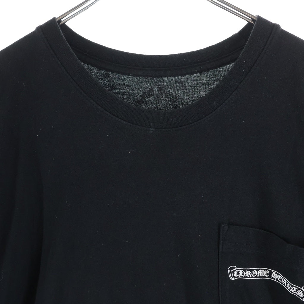 CHROME HEARTS(クロムハーツ) ARCH LOGO USA S/S TEE アーチロゴプリント クルーネック半袖Tシャツ カットソー ブラック