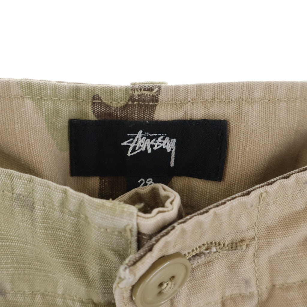 STUSSY(ステューシー) 24AW MILITARY CARGO PANT RIPSTOP ミリタリー リップストップ カーゴパンツ カモ 116668