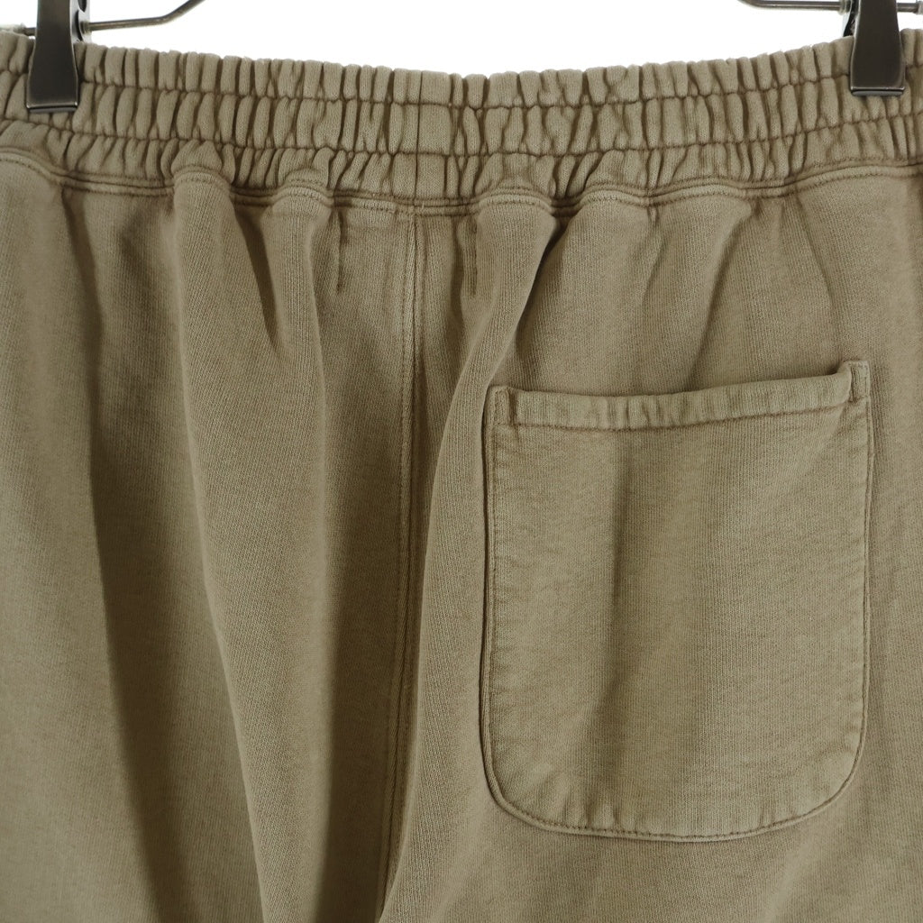 STUSSY(ステューシー) Fleece Pant Faded Graphic 116667 フェイデッド グラフィック ロゴ フリース スウェットパンツ ベージュ
