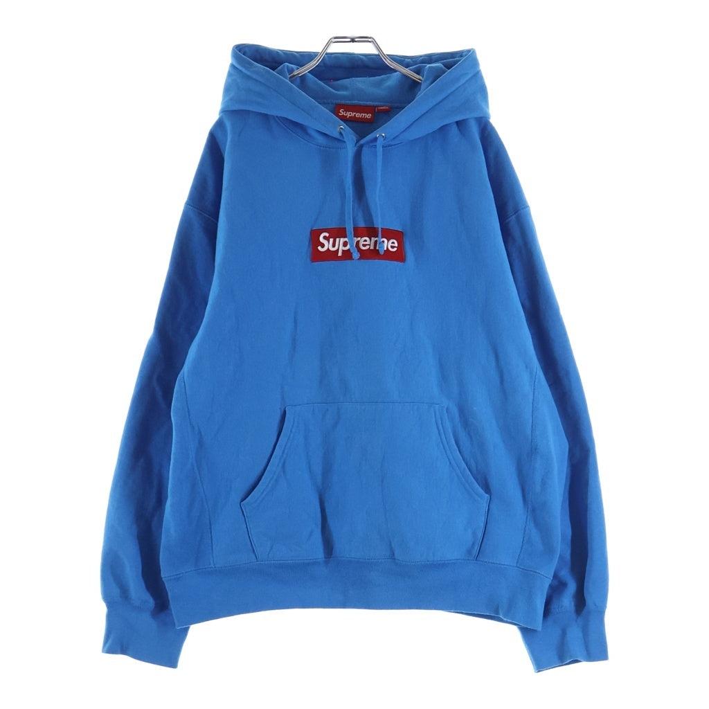 SUPREME(シュプリーム) 25AW Box Logo Hooded Sweatshirt ボックスロゴ プルオーバー長袖スウェットパーカー フーディ ブルー
