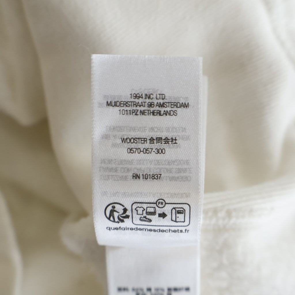 SUPREME(シュプリーム) 25SS Washed Box Logo Crewneck ウォッシュド加工 ボックスロゴ クルーネック長袖スウェットトレーナー ホワイト
