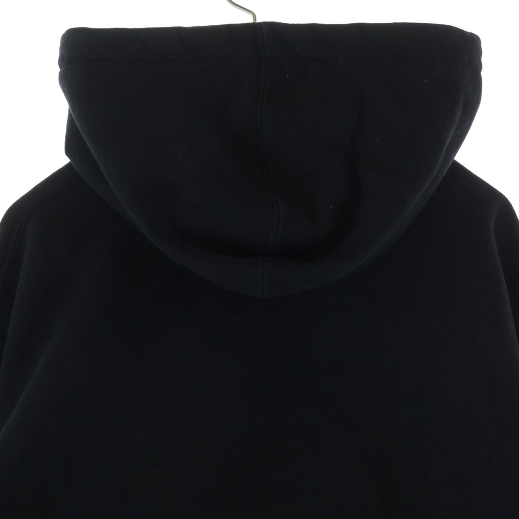 SUPREME(シュプリーム) 22SS ×Burberry Box Logo Hooded Sweats バーバリー ボックス ロゴ 長袖スウェットパーカー フーディ ブラック