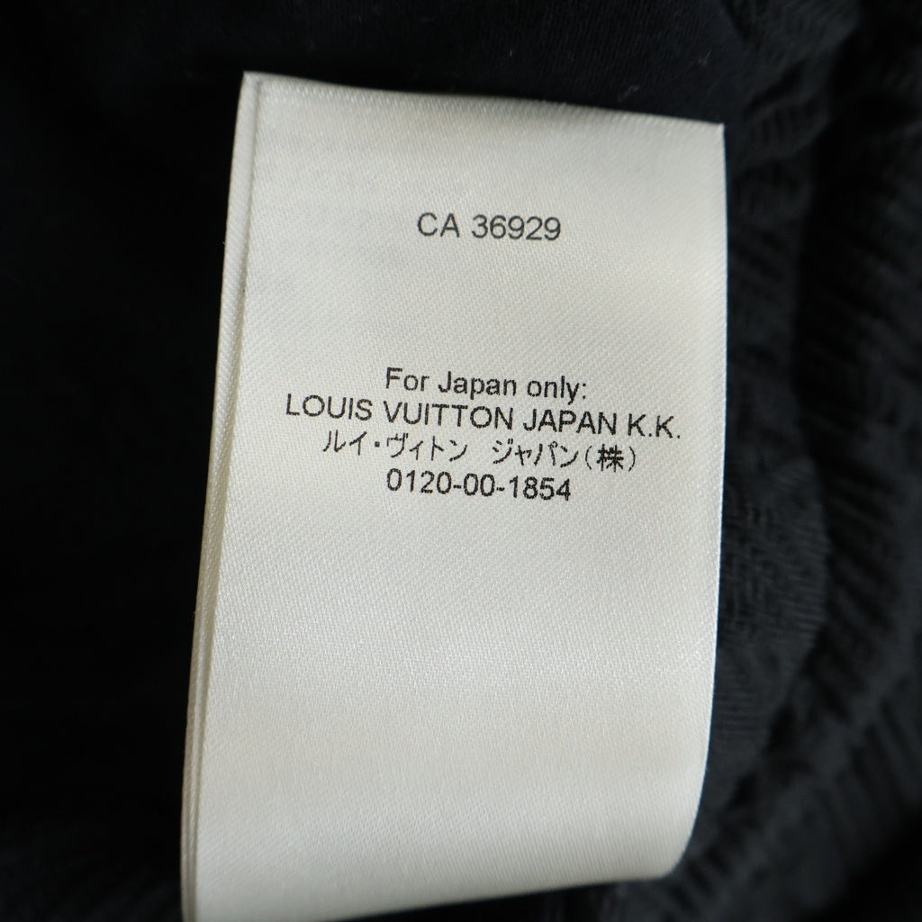 LOUIS VUITTON(ルイヴィトン) 25AW ドローコード付き モノグラム エンボス ジョガーパンツ イージーパンツ ブラック RM251MQ XHM HSY53W