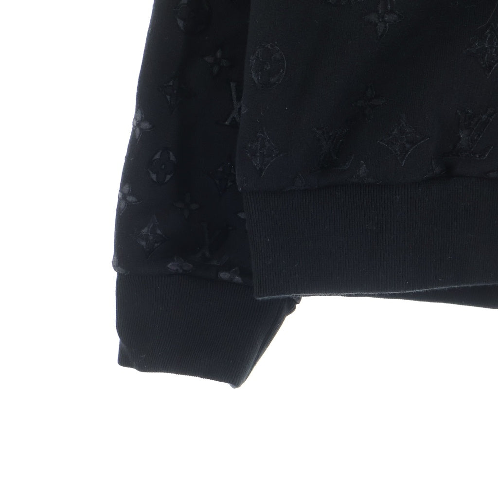 LOUIS VUITTON(ルイヴィトン) 26SS Flock Print Gradient Long Sleeve Crewneck Sweatshirt RM262MQ ZA8 HVY47W フロック プリント グラディエント モノグラム 長袖スウェットトレーナー
