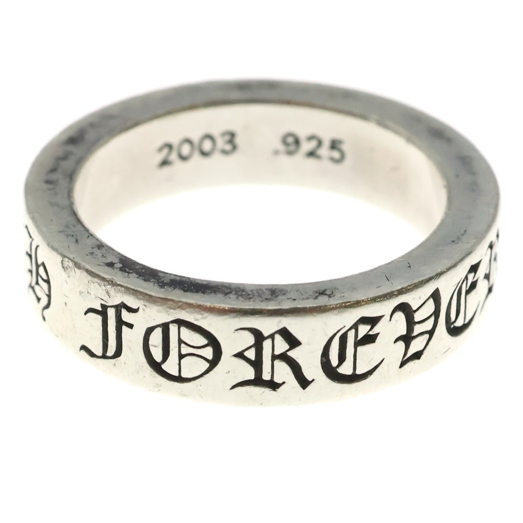 CHROME HEARTS(クロムハーツ) 6mm SPACER FOREVER 6mmスペーサーリング フォーエバーシルバーBCA337
