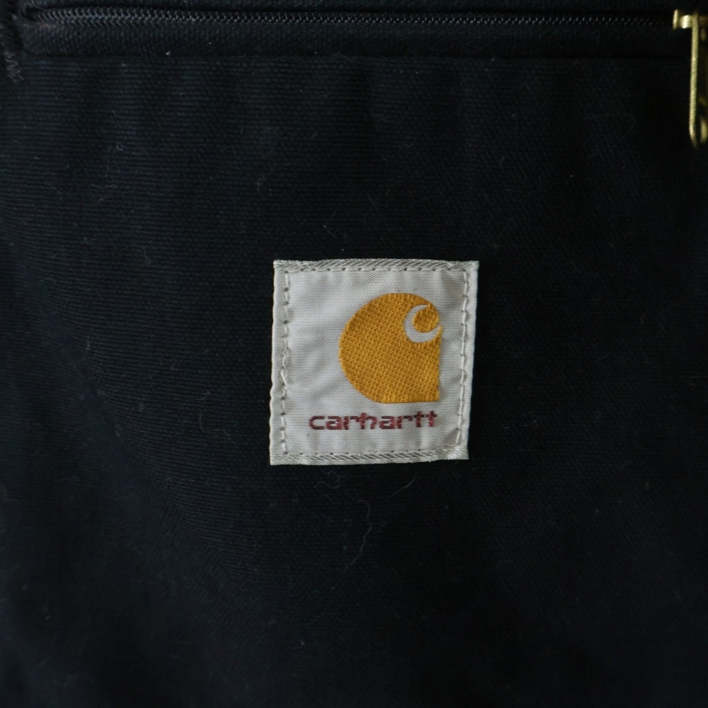 CARHARTT(カーハート) Duck Detroit ダック デトロイトジャケット ジップアップブルゾンジャケット ブラック/ブラウン