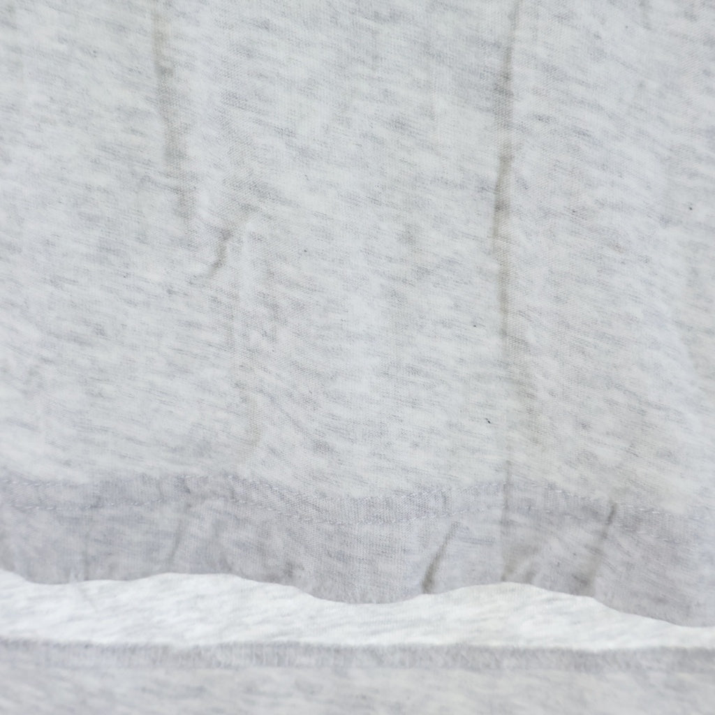 Acne Studios(アクネ ストゥディオズ) ロゴプリントコットンブレンドクルーネック半袖Tシャツカットソー グレー FN-UX-TSHI000017