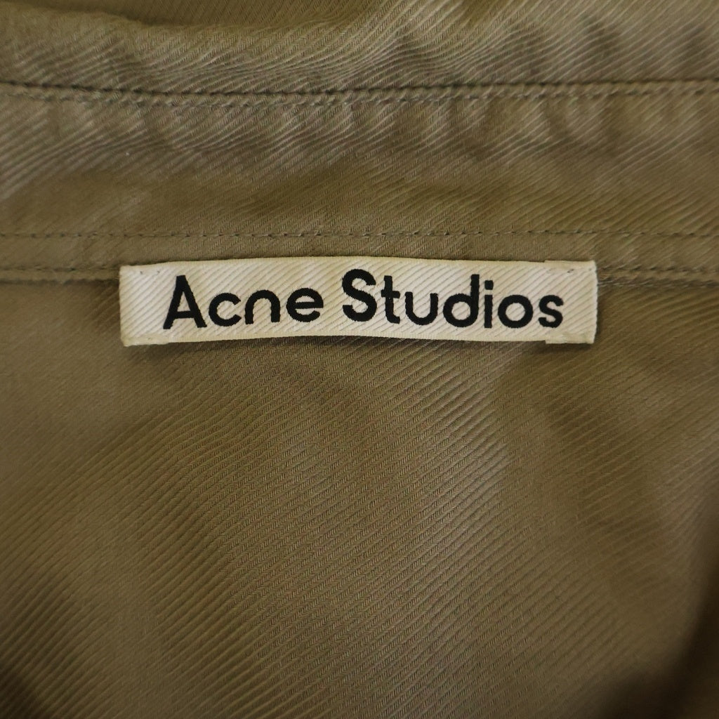 Acne Studios(アクネ ストゥディオズ) Denim Button Up Shirt Black ボタンアップ 長袖シャツ
